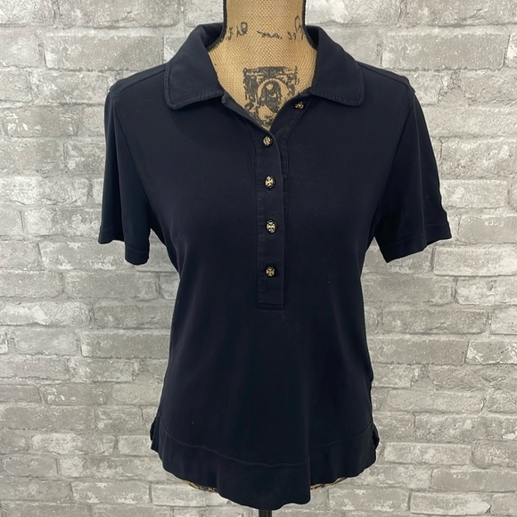 Tory Burch Short Sleeve Polo - Picture 1 of 7